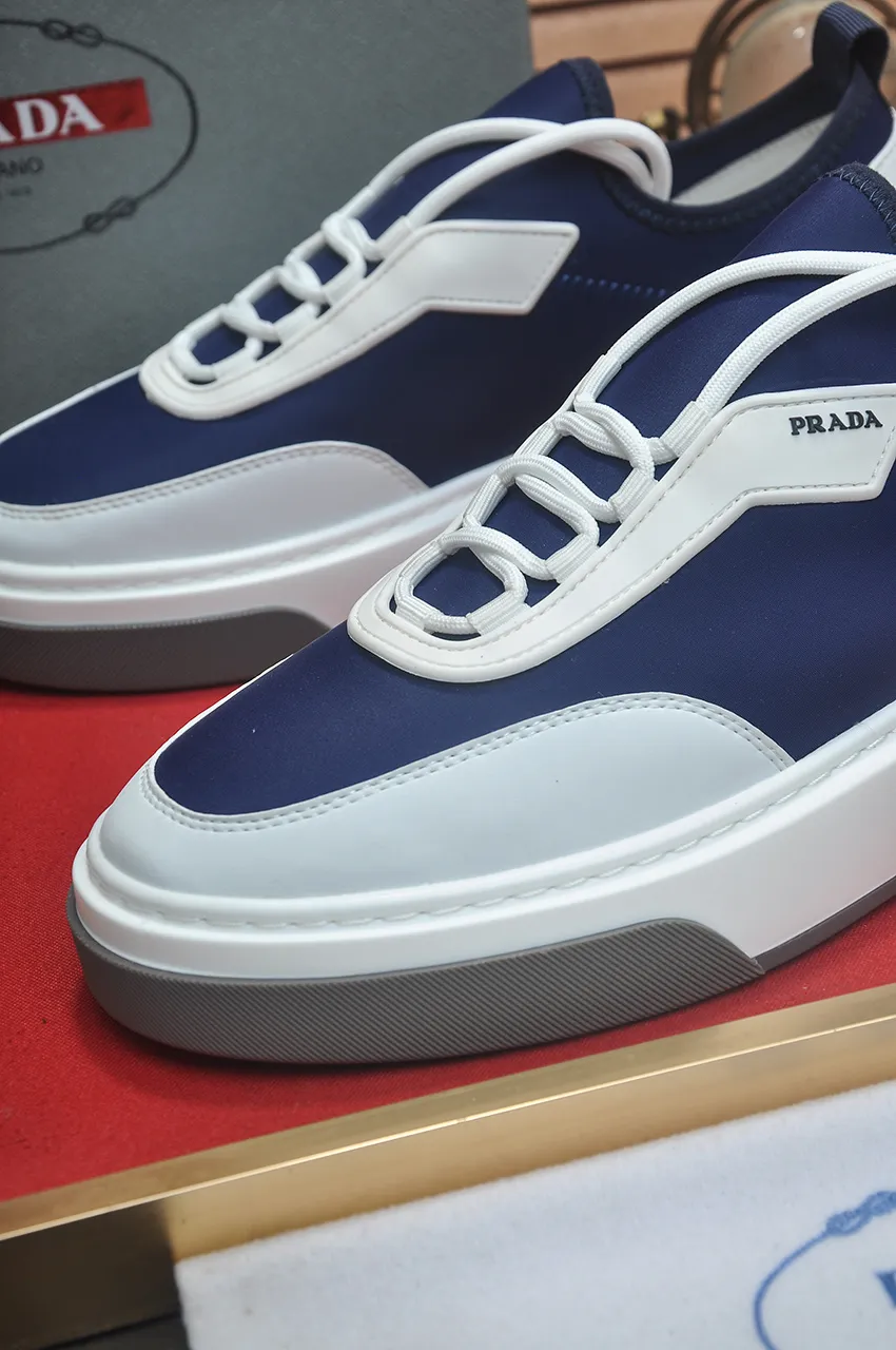 Men's shoes 💰580💶【PRADA】Top original, new season, high quality original goods, top imported calfskin with original imported glue, imported cowhide inside with original cowhide feet, original outsole! Quality guaranteed! Code 38-45 (45 customized)